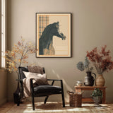 Quiet Profile - Wooden Framed Poster