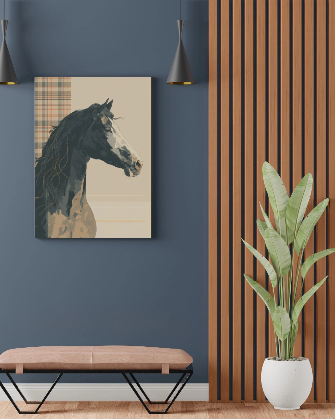 Quiet Profile - Canvas Print