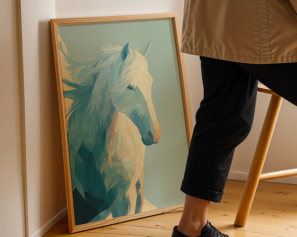 The Quiet Gaze - Wooden Framed Poster