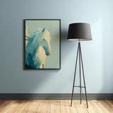 The Quiet Gaze - Wooden Framed Poster