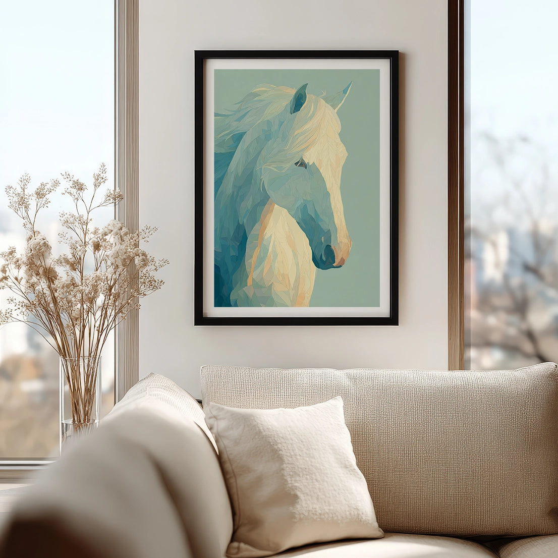 The Quiet Gaze - Wooden Framed Poster
