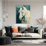 Azure Contour - Art Prints