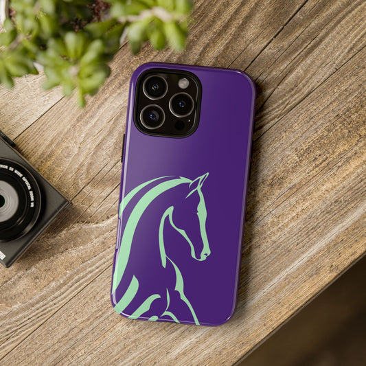 On athe Line Phone Case (Purple)