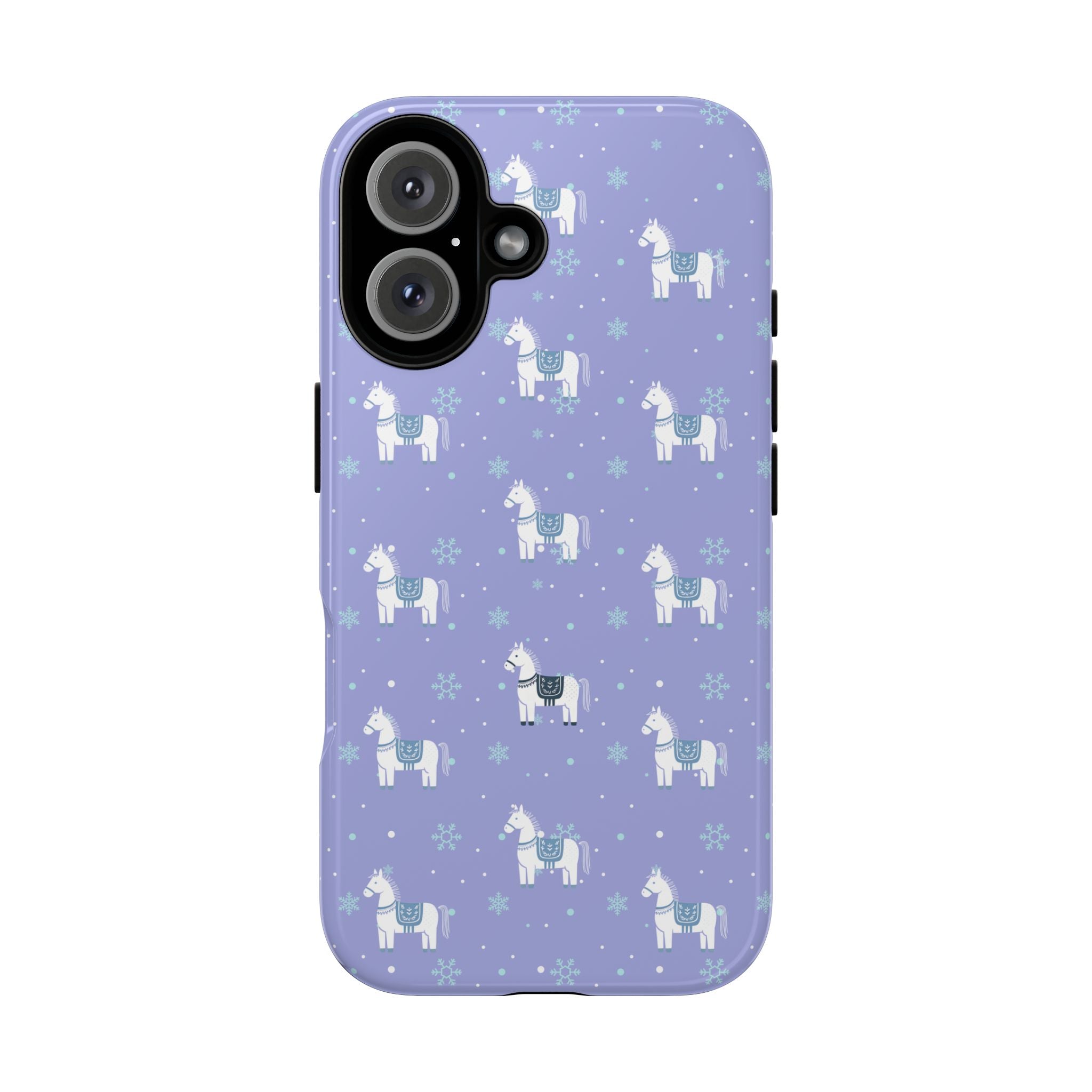 Horse Design Phone Case (Purple)