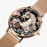 Premium rose gold with horse graphic design for horse lovers