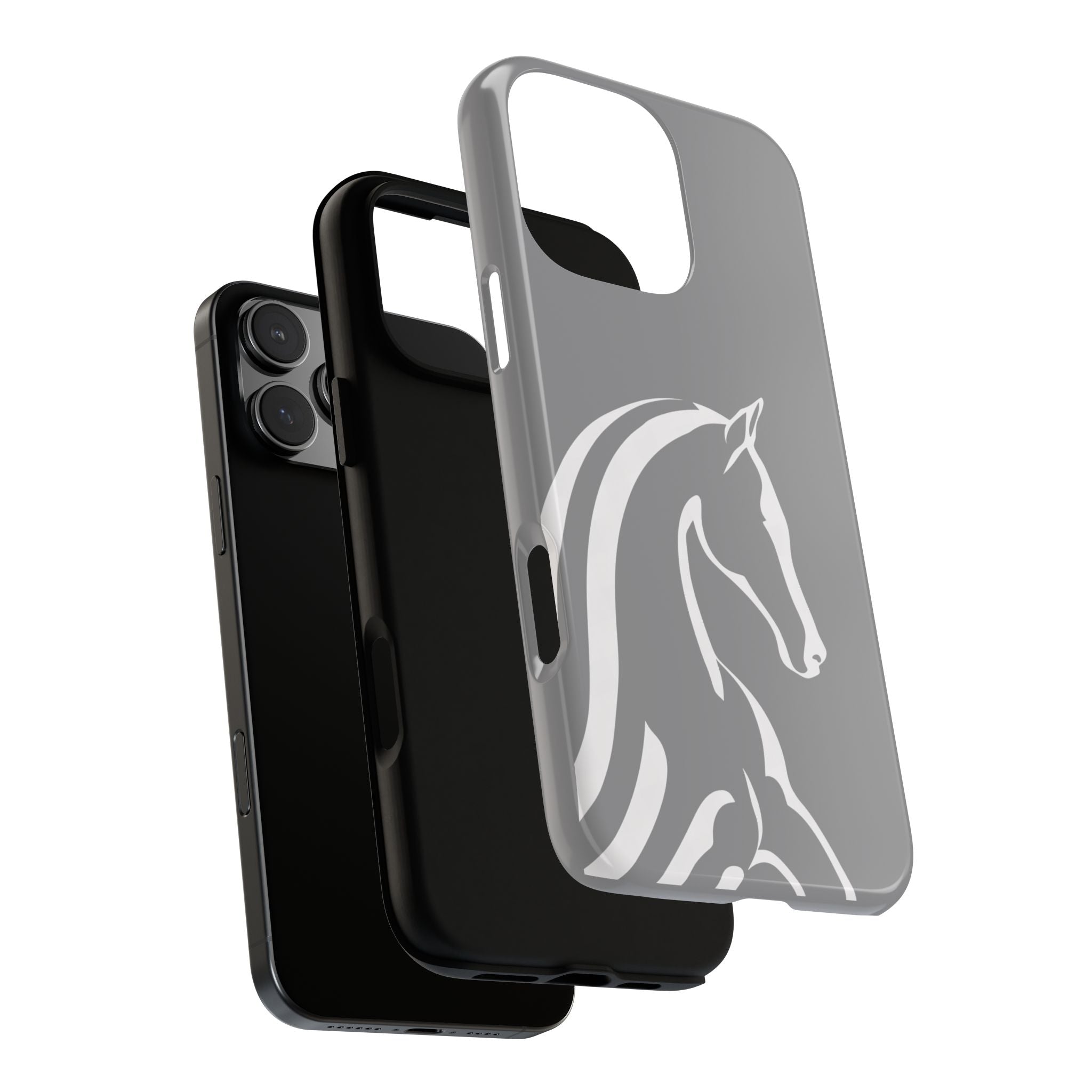 On athe Line Phone Case (Grey)