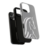 On athe Line Phone Case (Grey)