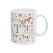 Mug - Floral Initial