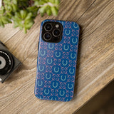 Shoes and Bit Phone Case (Navy)