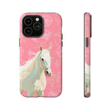 Pink Horse Design Phone Case