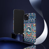 Floral horse design tough case