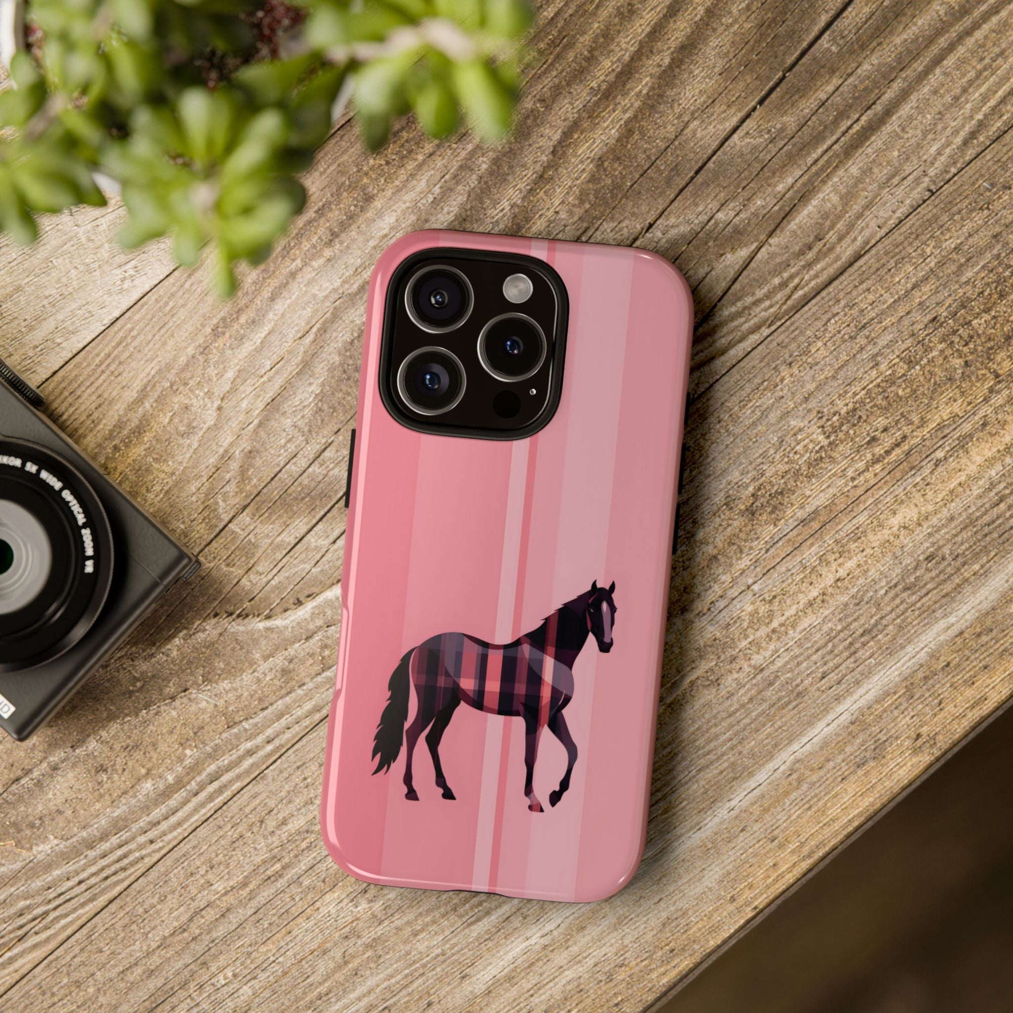 Middle Strip Phone Case (Pink)