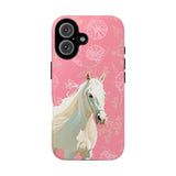 Pink Horse Design Phone Case