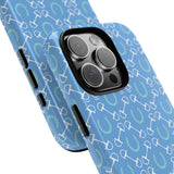 Shoes and Bit Phone Case (Light Blue)