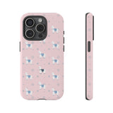 Horse Design Phone Case (Light Pink)