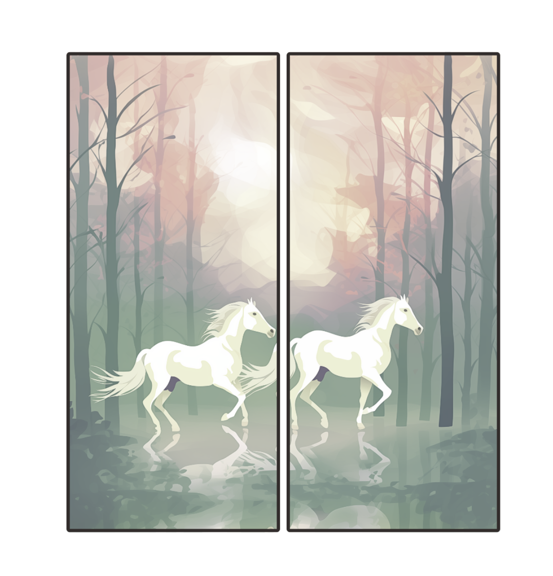 Blackout Curtain - Dawn Forest