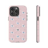 Horse Design Phone Case (Light Pink)