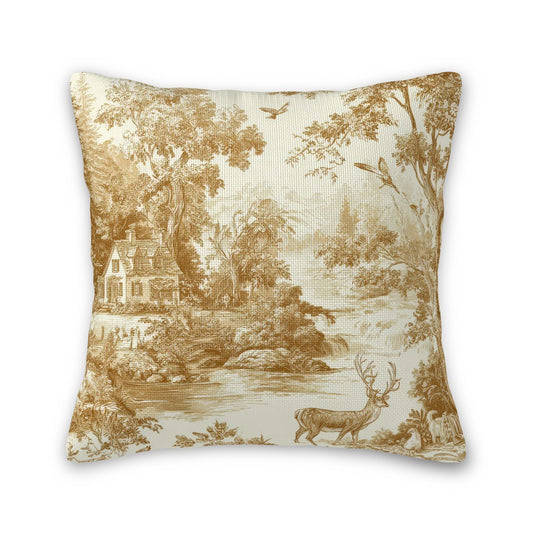 Country Life Throw Pillow Covers