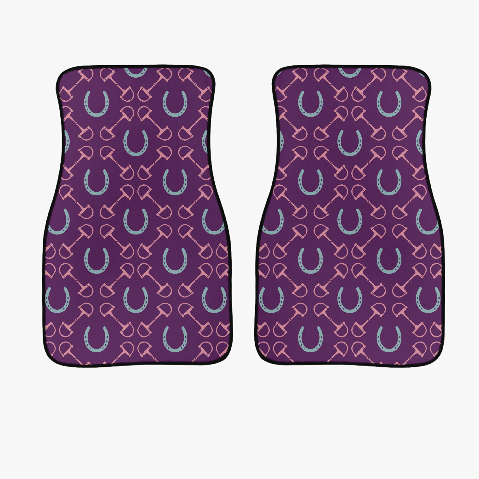Car Floor Mats - Purple