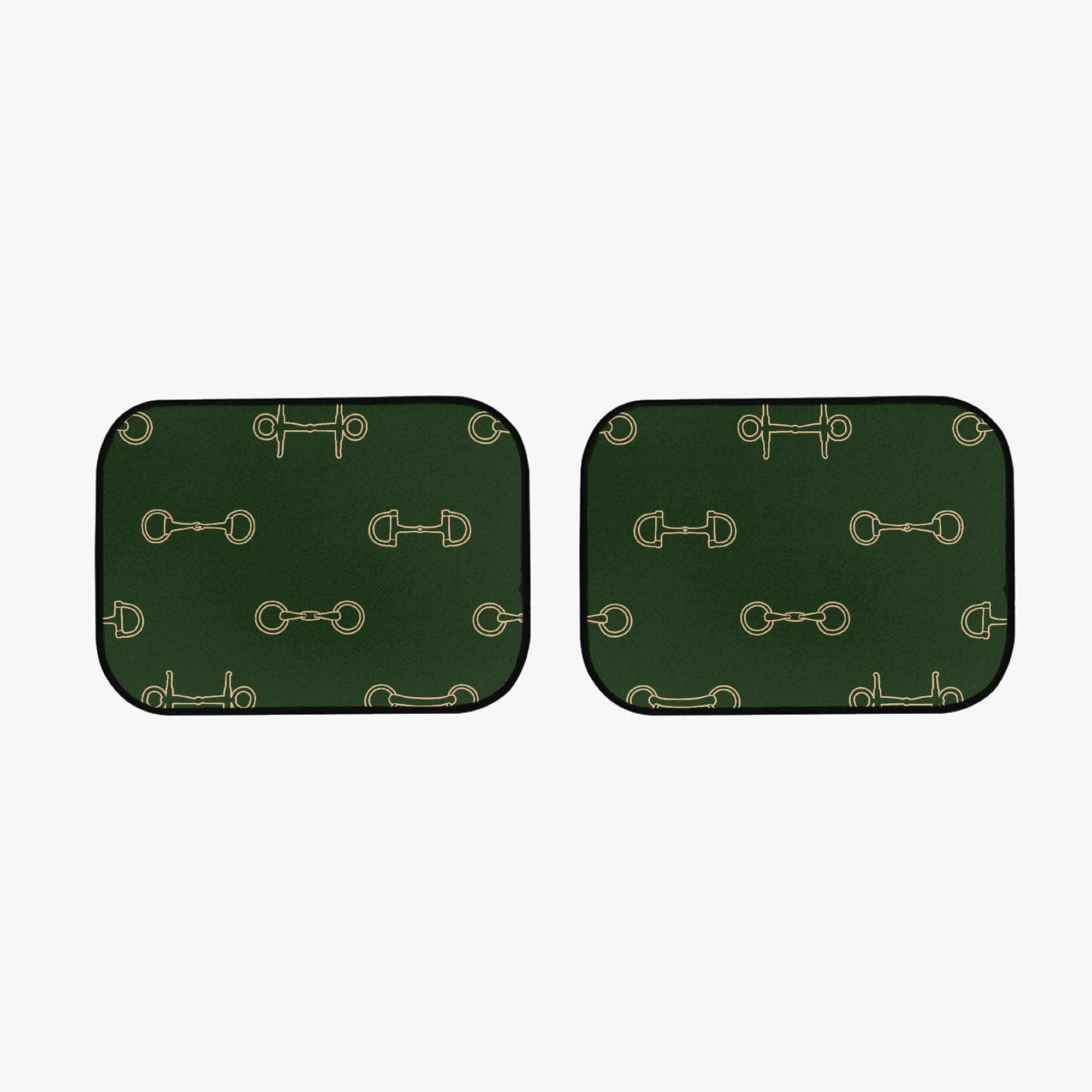Car Floor Mats - Green
