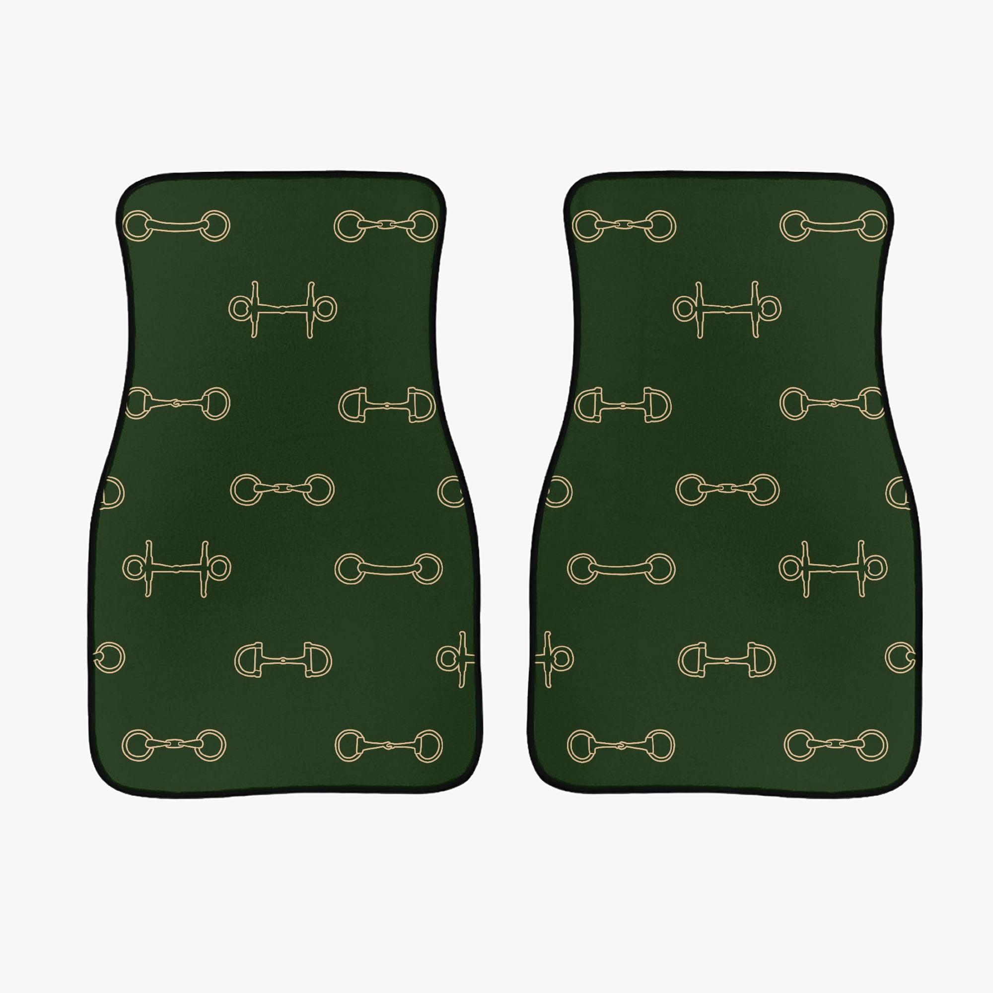 Car Floor Mats - Green