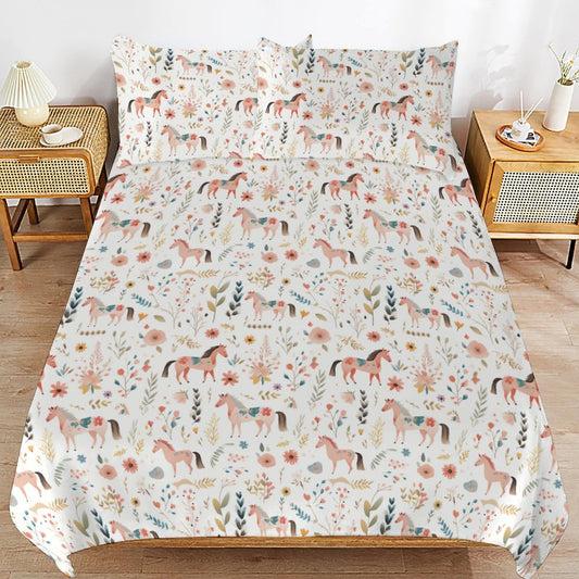 Meadow Hooves - 3 Pcs Duvet Set