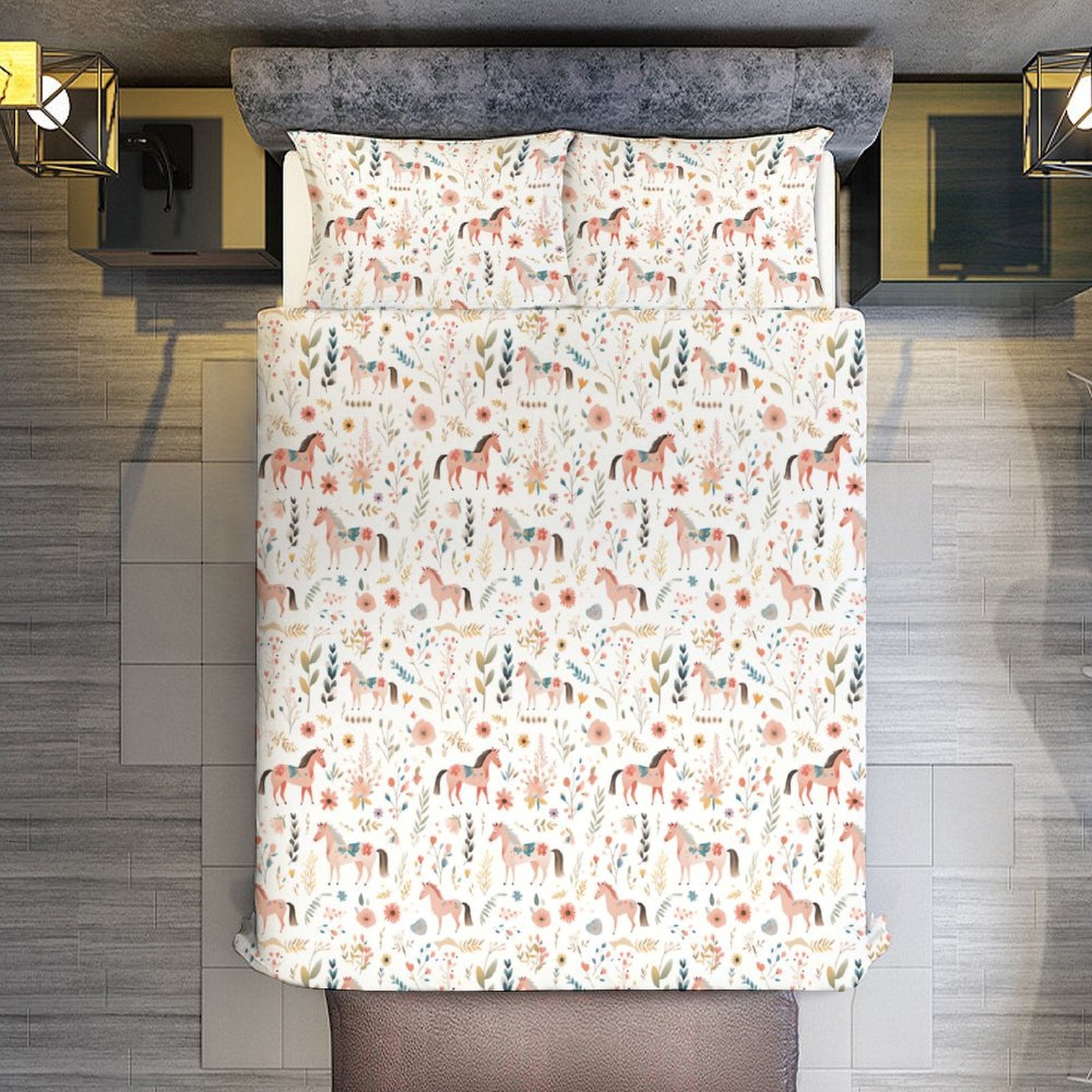 Meadow Hooves - 3 Pcs Duvet Set