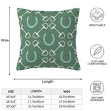 Shoes and Bit Throw Pillow Covers