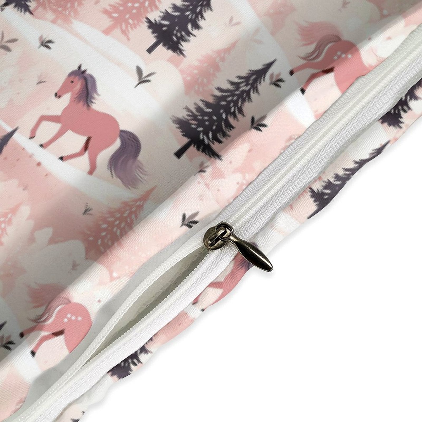 Pink Field - 3 Pcs Duvet Set