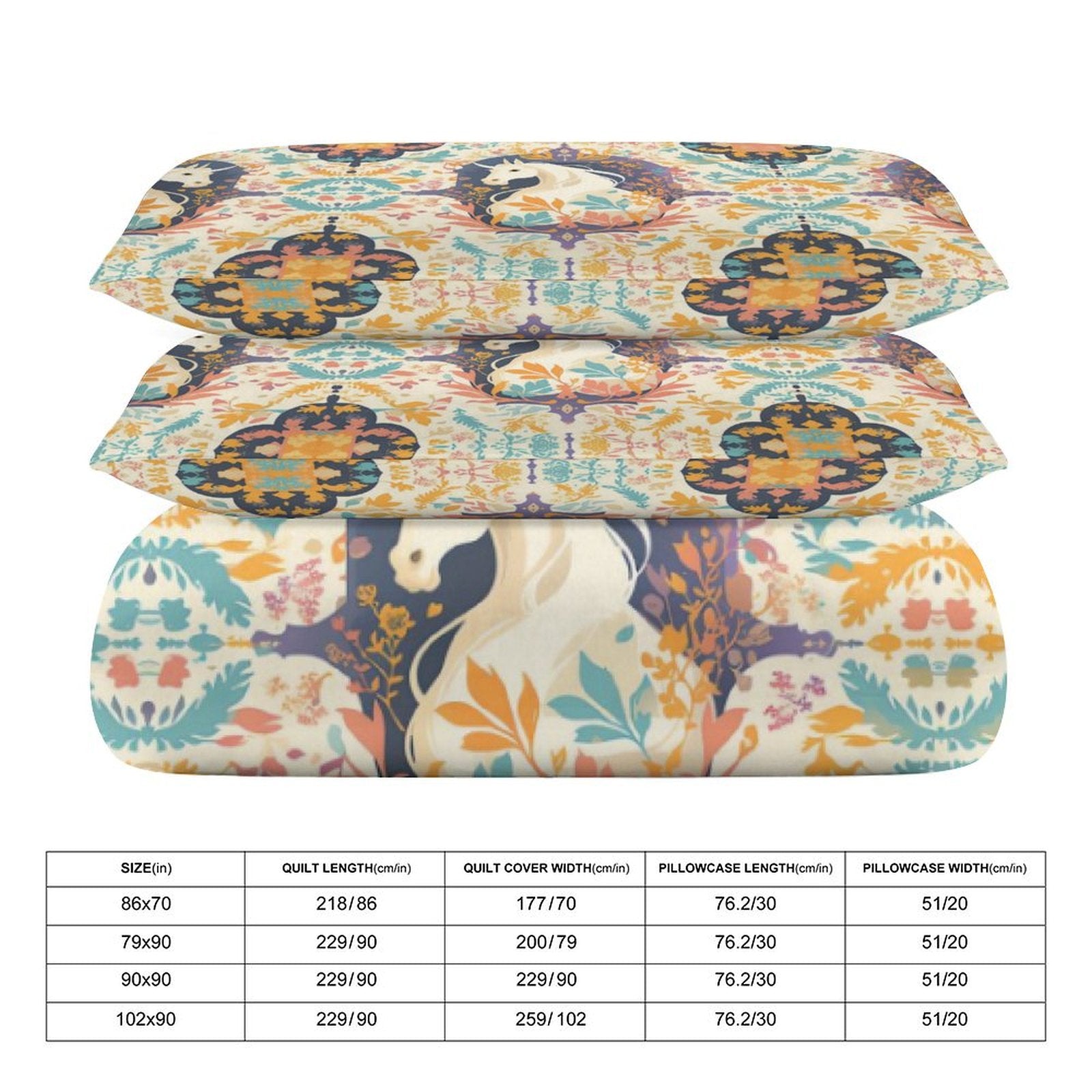 Arabesque Fancy - 3 Pcs Duvet Set