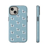 Horse Design Phone Case (Blue)