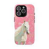 Pink Horse Design Phone Case