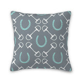 Shoes and Bit Throw Pillow Covers