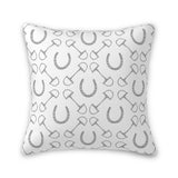 Shoes and Bit Throw Pillow Covers