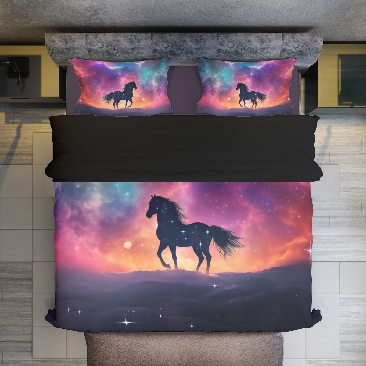 Under Galaxy - Duvet Bedding Set