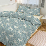 Royal March (Light) - 3 Pcs Duvet Set