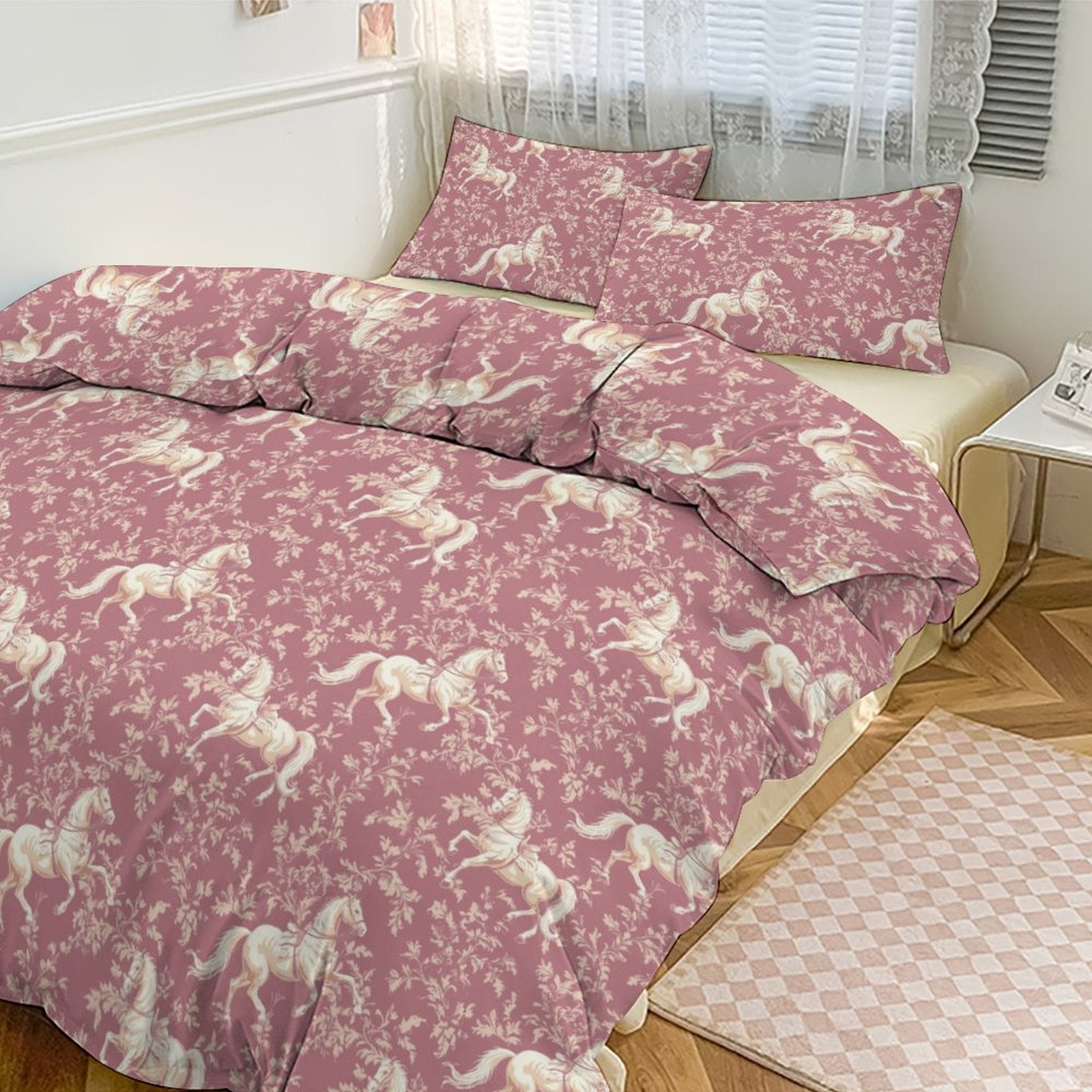 Royal March (Light) - 3 Pcs Duvet Set