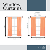 Horse Bit Design Blackout Curtains (Sage)