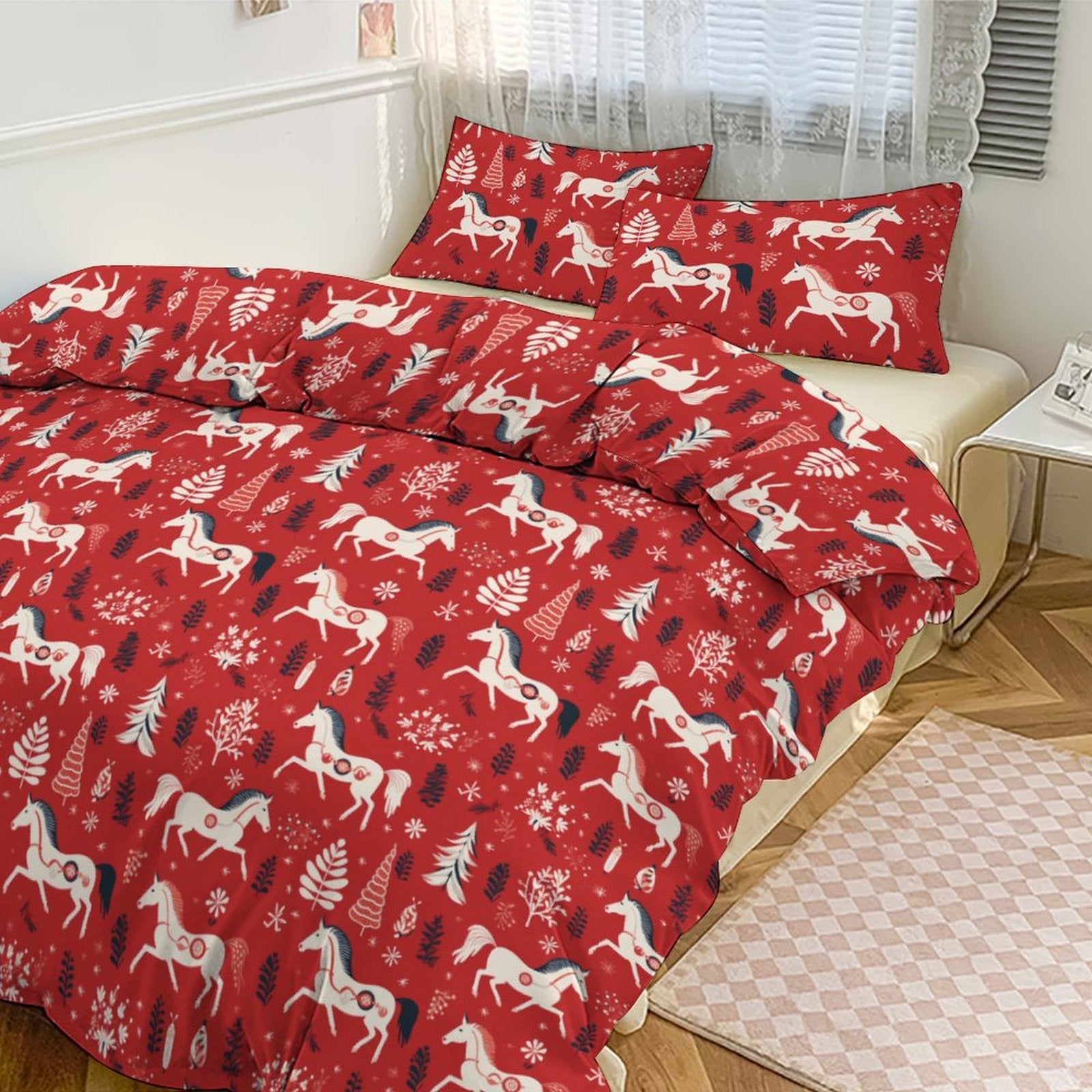 Christmas Jog - 3 Pcs Duvet Set