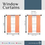 D For Dream - Light Shielding Curtains (Hook)