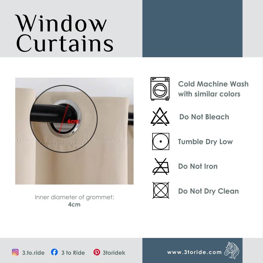 Dark Fancy - Light-shielding Curtain (Grommet)