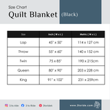 Horse Emblem Quilt Blanket