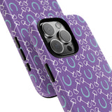 Shoes and Bit Phone Case (Purple)