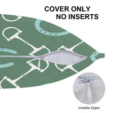 Shoes and Bit Throw Pillow Covers