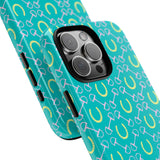 Shoes and Bit Phone Case (Turquoise)
