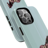 Middle Strip Phone Case (Light Blue)