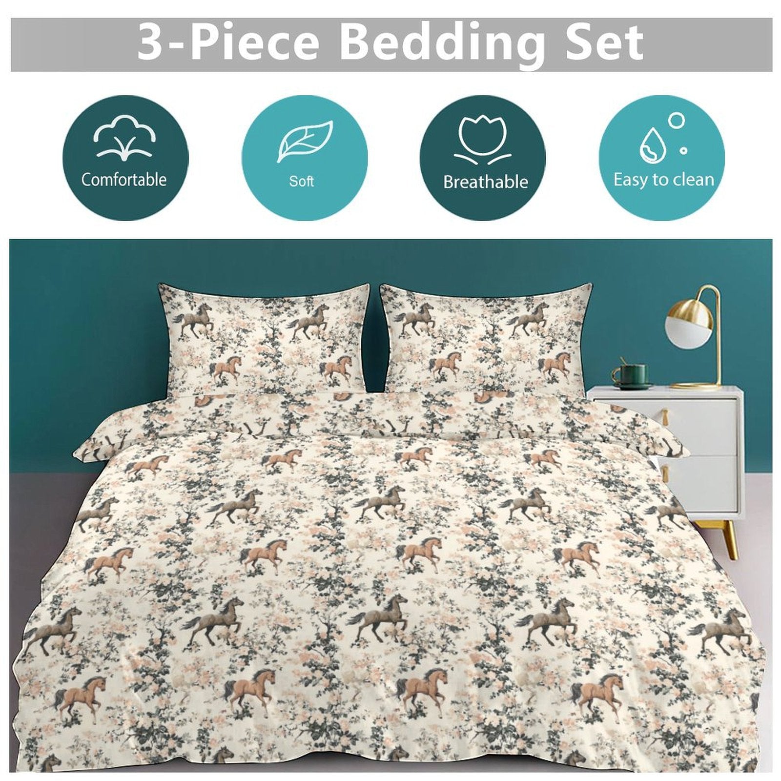 3-Piece Bedding Set