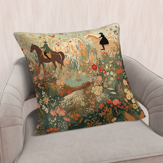 Wildflower Walk Throw Pillow Covers
