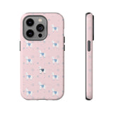 Horse Design Phone Case (Light Pink)