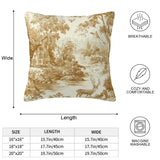 Country Life Throw Pillow Covers